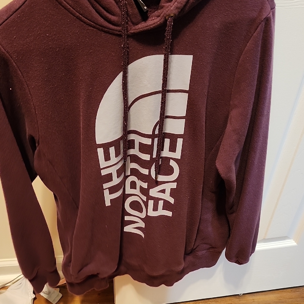 The North Face Burgundy Hoodie